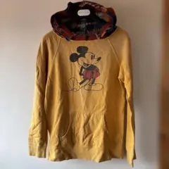 DENIM DUNGAREE ミッキー パーカー