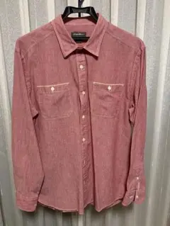 【美品】Eddie Bauer エディーバウアー長袖シャツ M