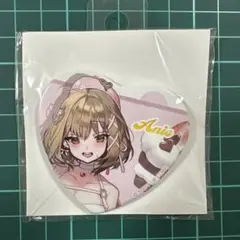 勝利の女神:NIKKE ハート型缶バッジ アニス バレンタインver.