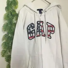 ✨大人気✨OLDGAP フルジップフーディ L パーカー　ジップアップ