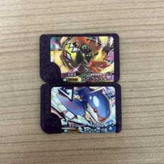 ポケモンフレンダベストタッグ2弾のカイオーガとカプ・コケコの2個セット