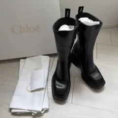 クロエ　レインブーツ 39 BETTY 24.5 25.0 chloeのサムネイル