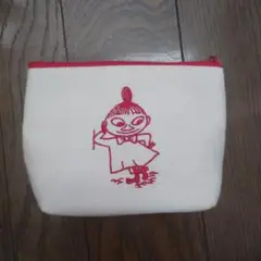 ムーミン ミィー、刺繍ポーチ