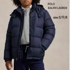 POLO RALPH LAUREN ダウン ジャケット フーデッド キッズ