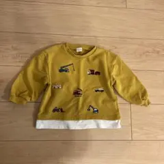 SIMPLE FREE トレーナー 100cm はたらくくるまのサムネイル
