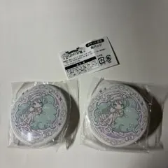 初音ミク ミリシタメディア展 缶バッジ 2個セット④