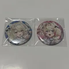 ホロライブ 6th Fes 缶バッジ フワモコ フワワ モココ 2点セット