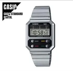 CASIO デジタル腕時計 ステンレス　A100WE カシオ　未使用
