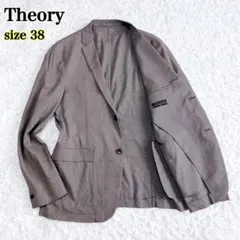 Theory セオリー リネンジャケット ベージュ 38（M相当）春夏 定番