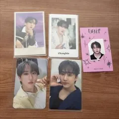 Changbin K-POP タレントカード 5枚セット チャンビン 証明写真