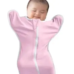 新品未使用Aikuruc ベビースリーパー スワドル　ピンク Mサイズ