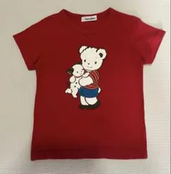 familiar ファミリア 半袖Tシャツ レッド 110cmのサムネイル