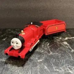 プラレール ジェームス 旧タイプ 旧顔 古い 赤シャーシ 訳あり