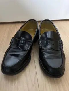 REGAL ブラックレザー ローファー