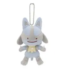 へんしん！メタモン　ぬいぐるみマスコット　ルカリオ　タグ付き へんしんメタモン ルカリオ - メルカリ