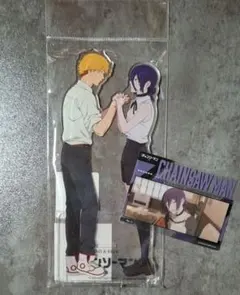 チェンソーマン　デンジ レゼ 　アクリルスタンド　クリアカード