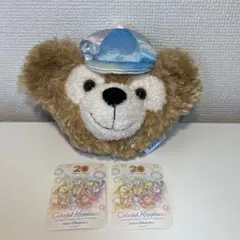 【ダッフィー】バケパ限定ショルダーバック& ダッフィー20周年ステッカー