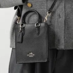 coach コーチ　正規品 ハンドバッグ ノース サウス ミニ トート