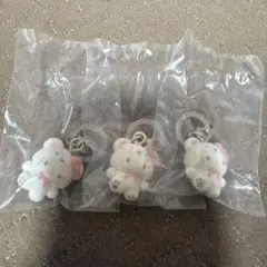 サンリオ ふわふわスノー キティ めじるしアクセサリー