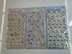 ボンボンドロップシール　ちいかわ　ハチワレ　うさぎ　3枚セット　まとめ売り
