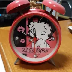 BETTY BOOP ゼンマイ式目覚まし時計 2025年最新】betty boop 時計の人気アイテム - メルカリ
