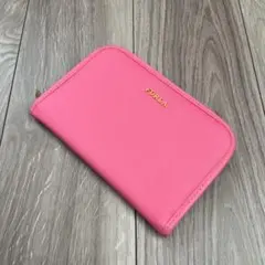 FURLA フルラ 母子手帳ケース マタニティ ベビー ピンク　マルチケースのサムネイル