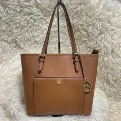 美品　MICHAEL KORS　マイケルコース　ハンドバッグ　レザー　収納　通勤