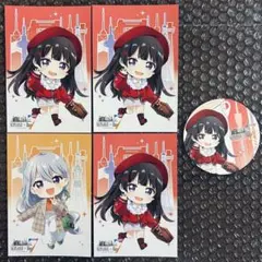 にじさんじ　月ノ美兎　樋口楓　7大タワー　特典　コースター　ポストカード　ポスカ