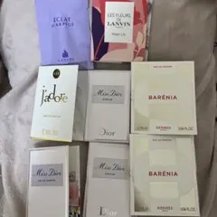 香水　サンプルセット　ディオール　エルメス