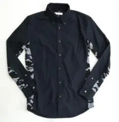 junhashimoto SIDE JERSEY CAMO B.D. SHIRT