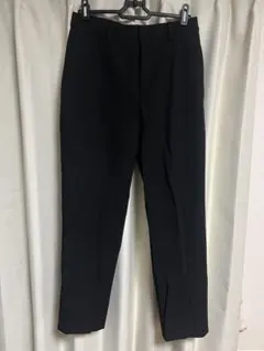 ユニクロ　UNIQLO スマートアンクルパンツ　ブラック　M