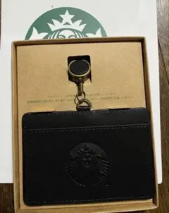 スターバックス ID カードホルダー　 リール付きカードホルダー　レア　スタバ
