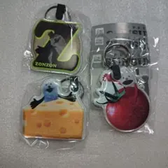 パペットスンスン リフレクターキーリング ３種