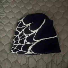 スパイダーウェブデザイン ニット帽