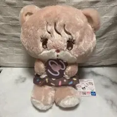mikko×サンリオキャラクターズ ドーナツデザインBIGぬいぐるみ ラテ