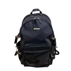 ReZARD 牛革リュック美品 リザード ReZARD Metal plate Leather Backpack （ブラック） -靴