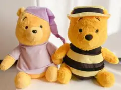 プーさん ぬいぐるみ 2点