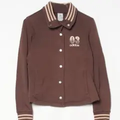 adidas トラックジャケット ブラウン Lサイズ 美品 アディダス