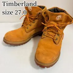 【良品】ティンバーランド　ロールトップ　6インチブーツ　イエローブーツ　27.0