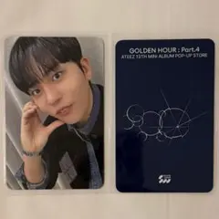 ATEEZ ホンジュン GOLDEN HOUR POPUP ラキドロ トレカ - メルカリ