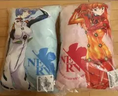 エヴァ 綾波レイ アスカ デザインクッション セット