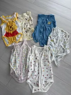 ［西松屋］70cmサイズ　夏用タンクトップ・肌着6点セット