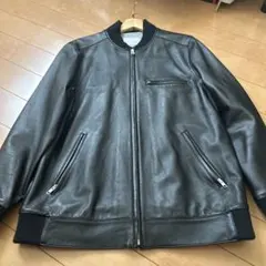 Lafayette レザー ジャケット Lサイズ ブラック