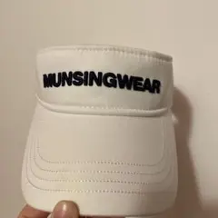Munsingwear ホワイト サンバイザーのサムネイル
