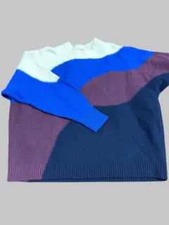 COS カラーブロックセーター 長袖