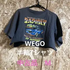 WEGO 半袖Tシャツ　グレー系　半袖　Tシャツ　Mサイズ　レディース