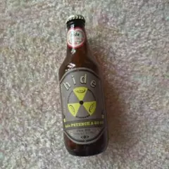 hide 60th Anniversary ビール空瓶