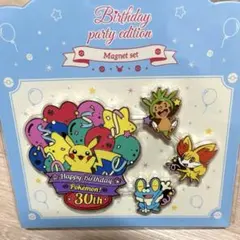 ポケモン30周年 マグネット　韓国ソンス限定 ポケモン30周年 マグネット 韓国ソンス限定 - メルカリ