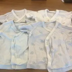 ユニクロ　ベビー短肌着 50-60 4枚セット