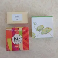 エルメス&Dior　石鹸３個セット